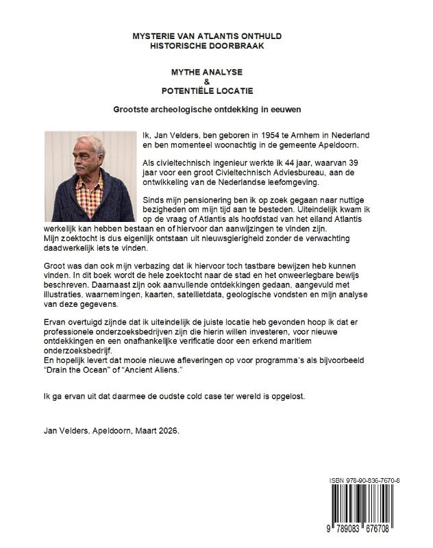 Achterkant van Mysterie van Atlantis Onthuld Historische Doorbraak