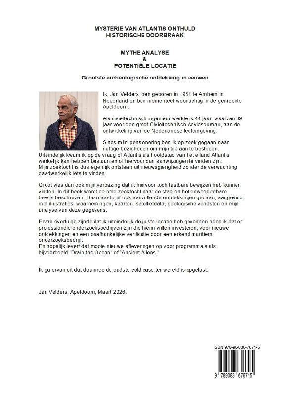 Achterkant van Mysterie van Atlantis Onthuld Historische Doorbraak