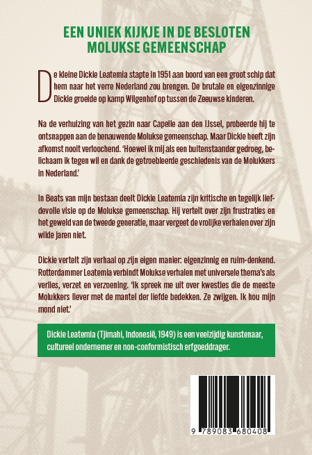 Achterkant van Beats van mijn bestaan