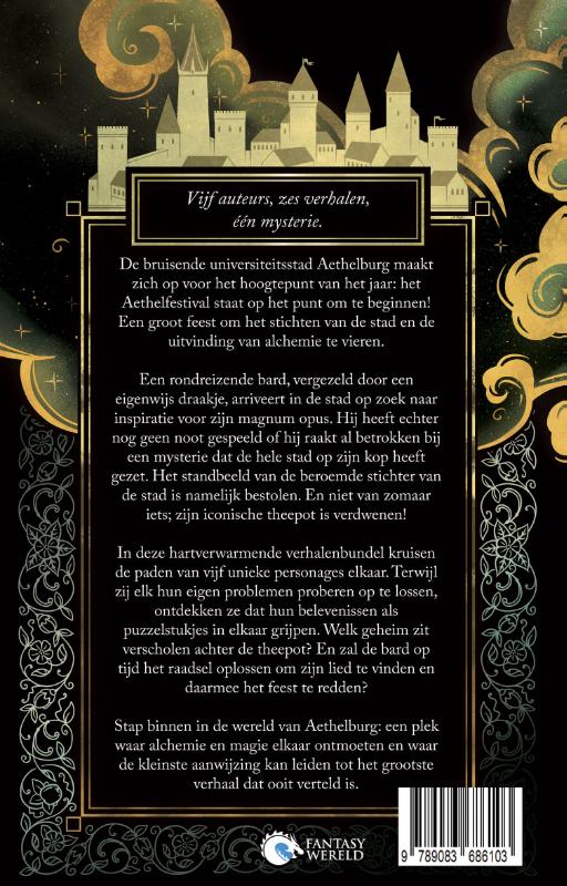Achterkant van Het lied van alchemie