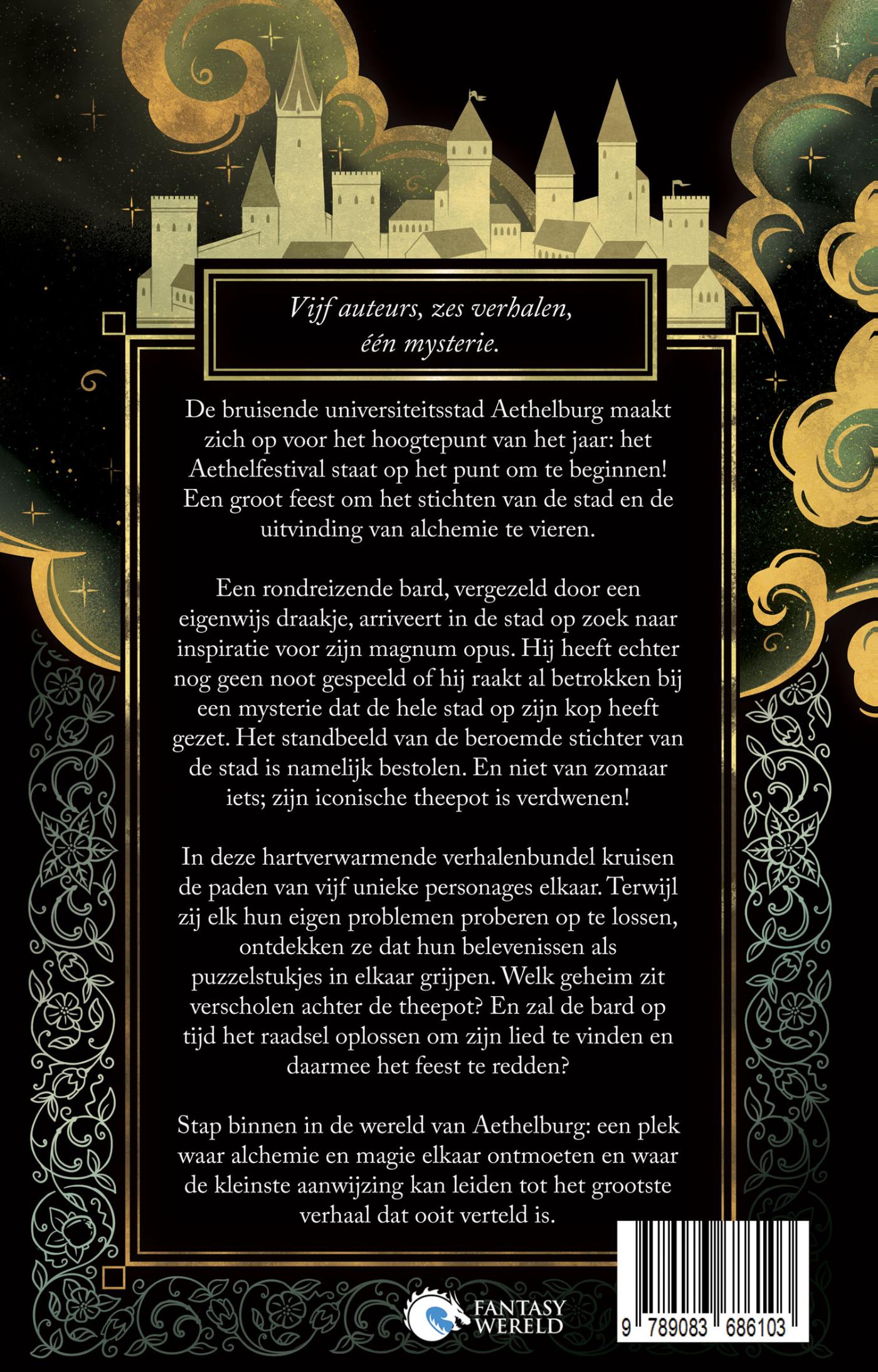 Achterkant van Het lied van alchemie