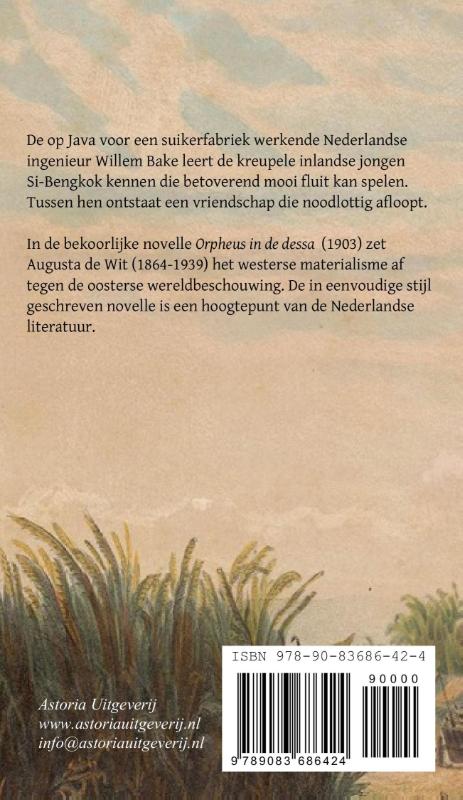 Achterkant van Orpheus in de dessa