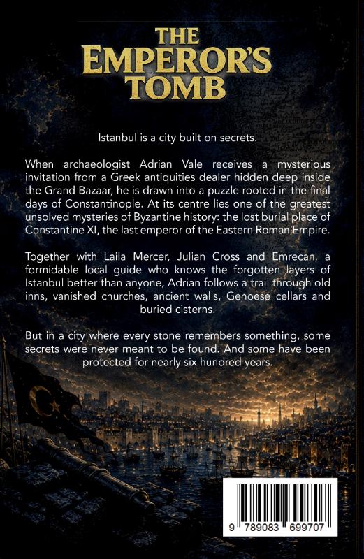 Achterkant van The Emperor's Tomb