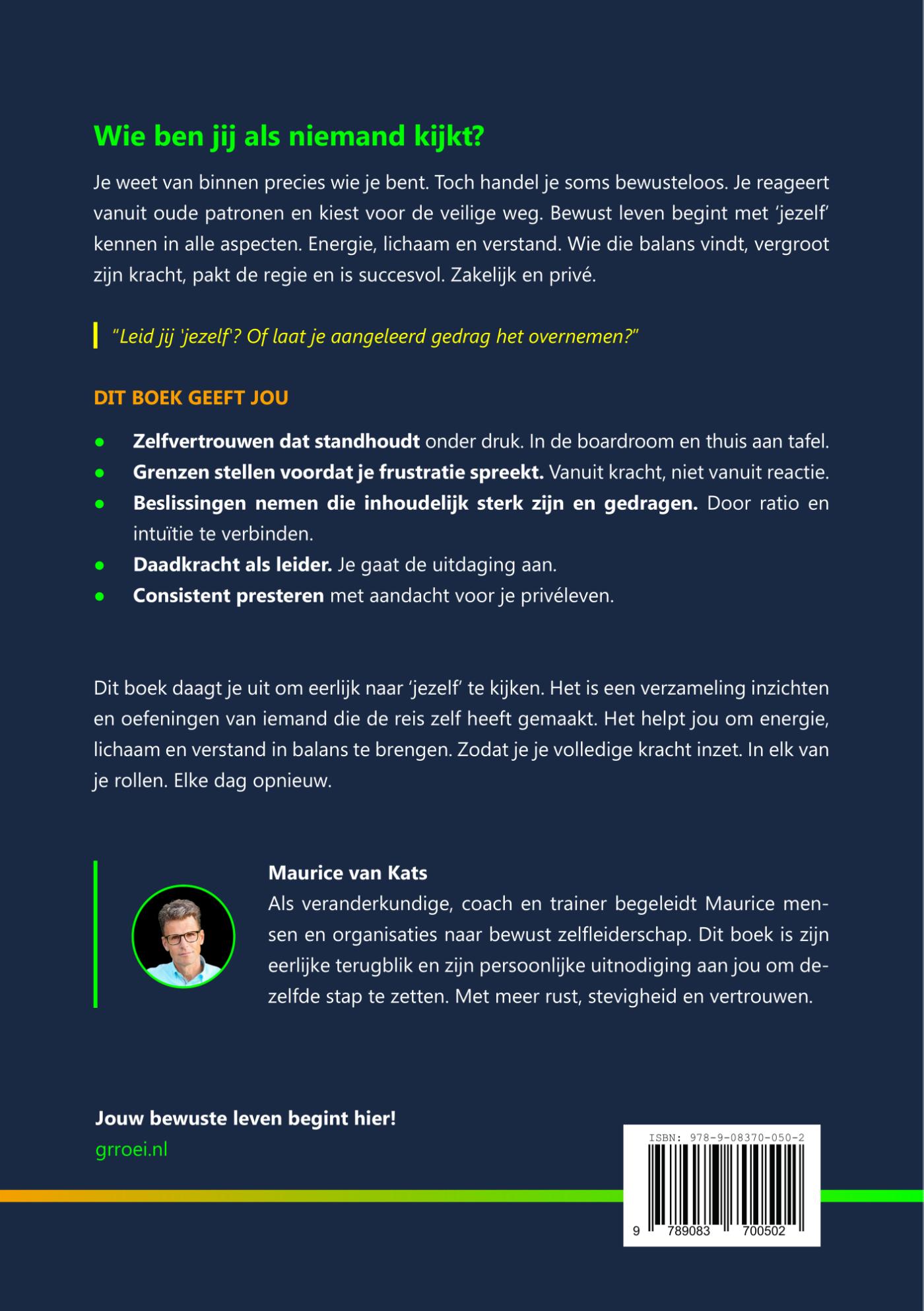Achterkant van Ben jij bewusteloos?