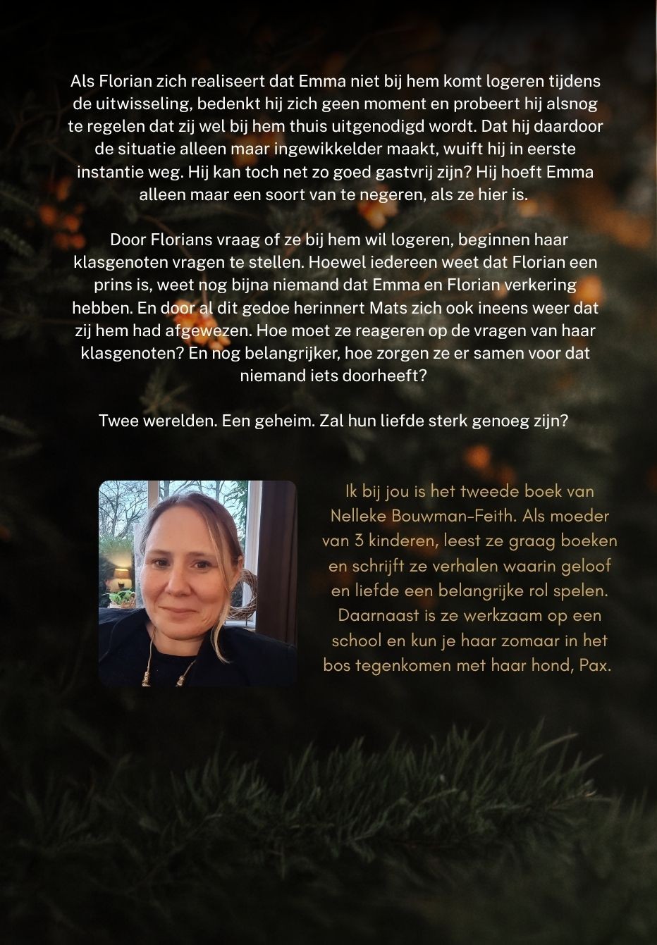 Achterkant van Ik bij jou