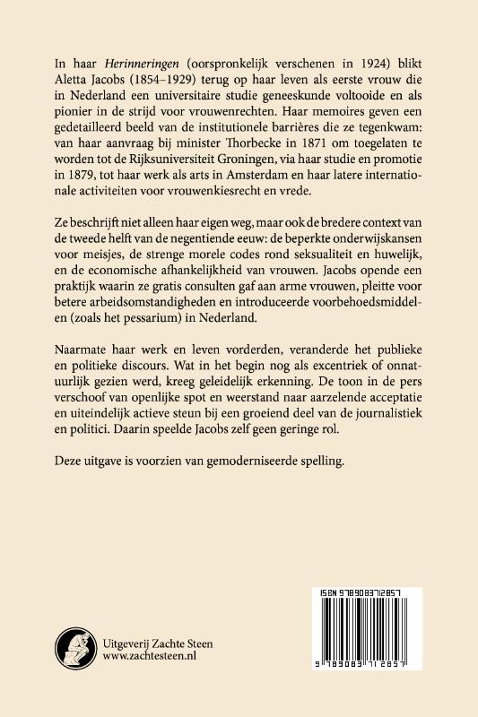 Achterkant van Herinneringen