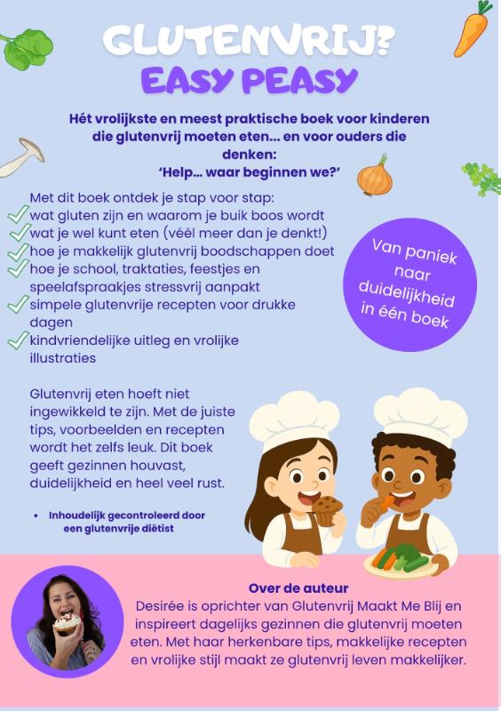 Achterkant van Glutenvrij? Easy Peasy!