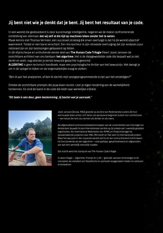 Achterkant van ALGORITME