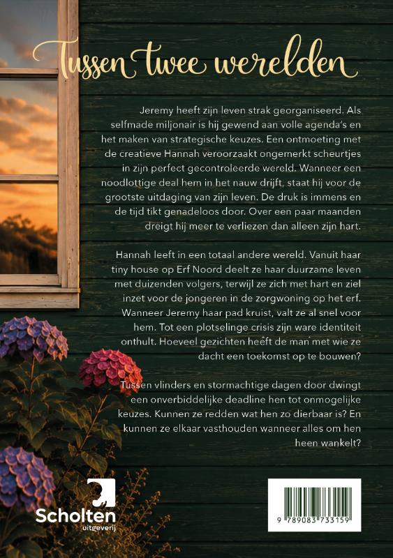 Achterkant van Tussen twee werelden