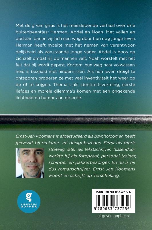 Achterkant van Met de G van GNUS