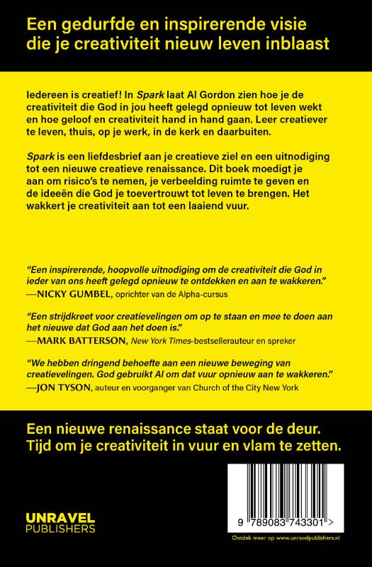 Achterkant van Spark