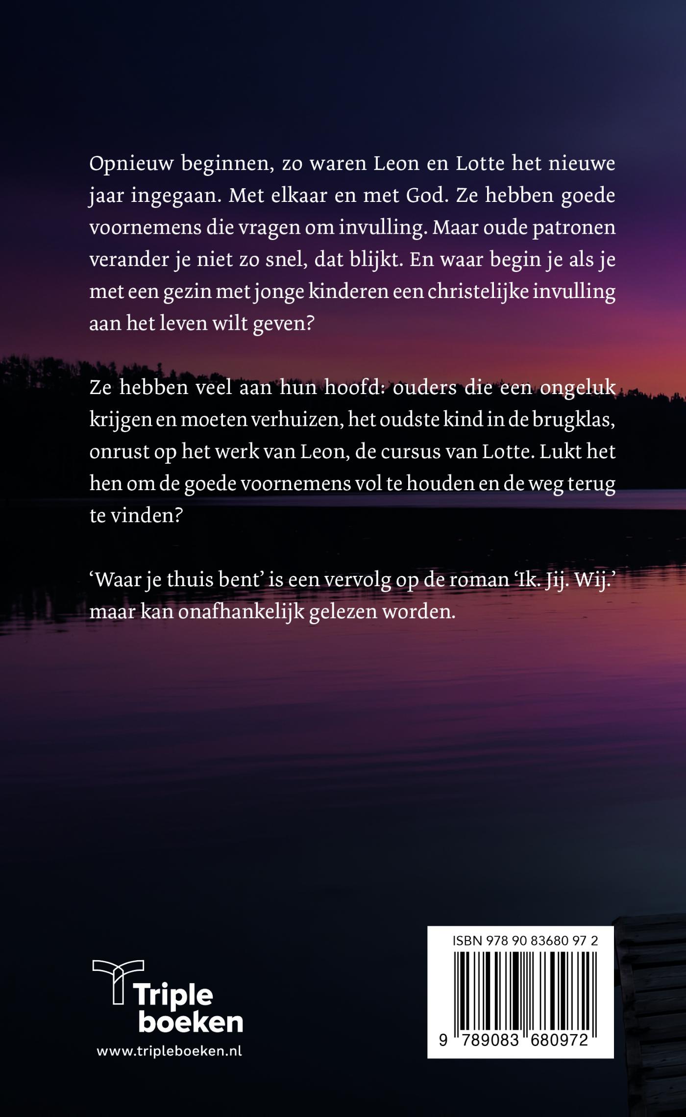Achterkant van Waar je thuis bent