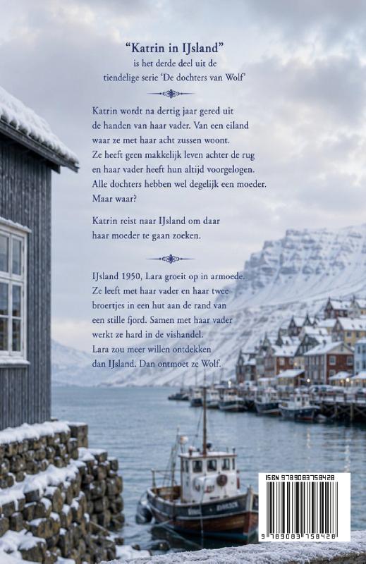 Achterkant van Katrin in IJsland