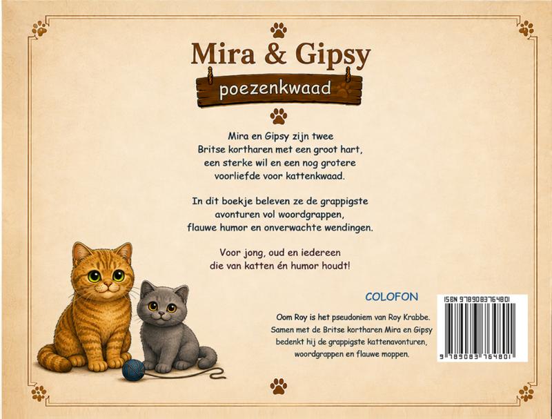 Achterkant van Mira & Gipsy