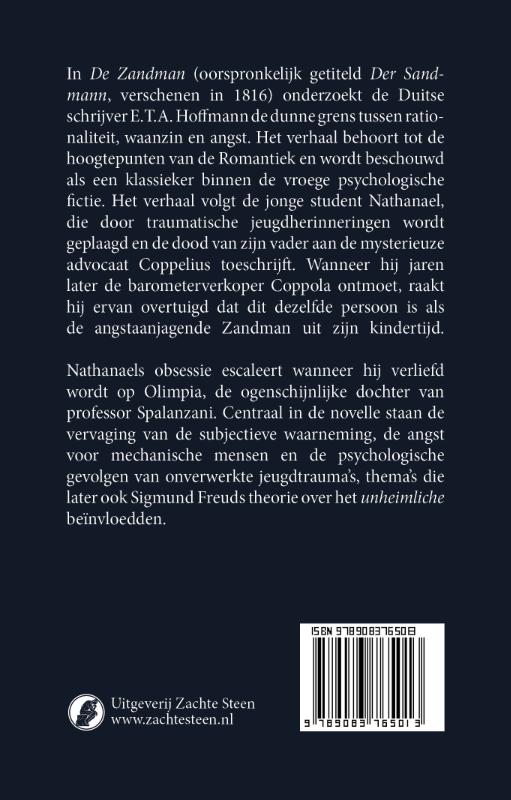 Achterkant van De Zandman