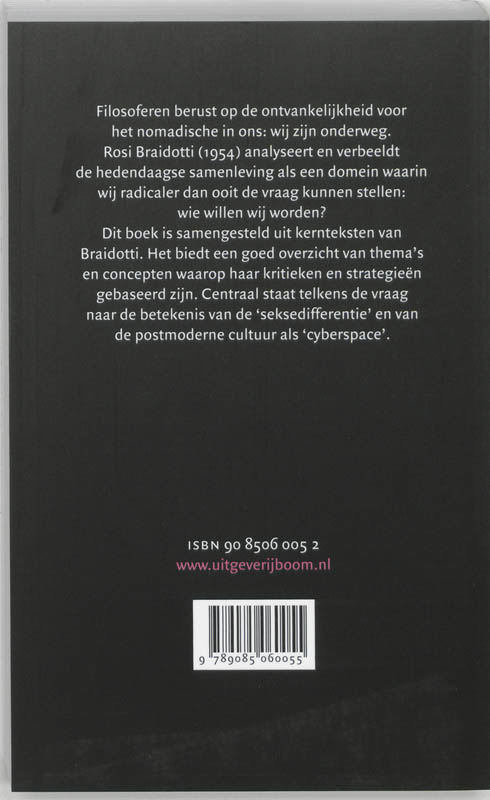 Achterkant van Op doorreis