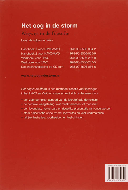 Achterkant van Handboek 2