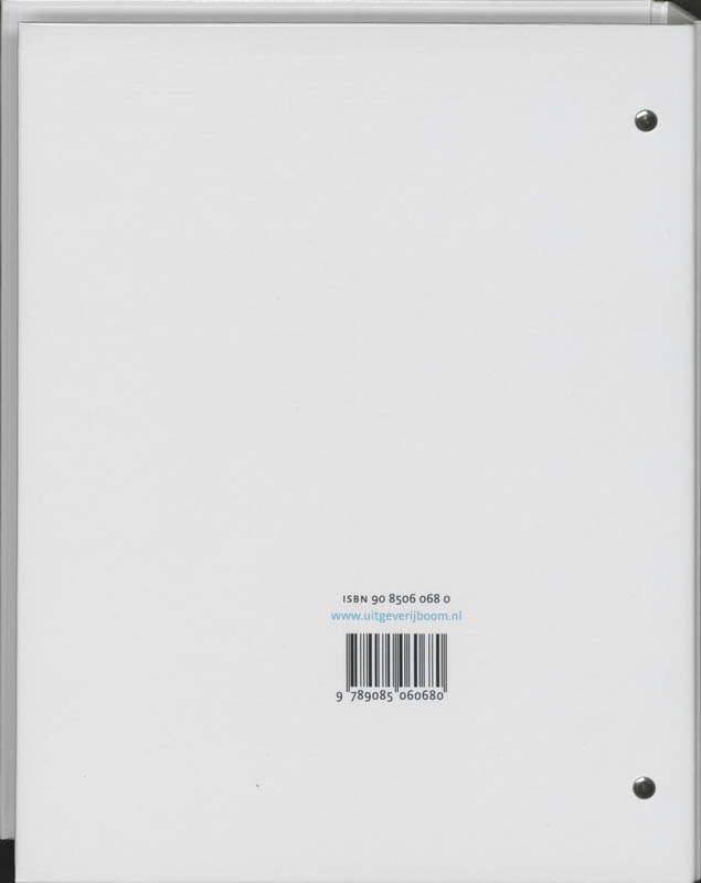 Achterkant van Werkboek