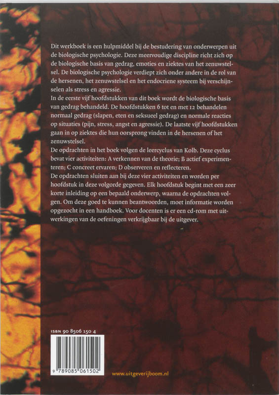 Achterkant van Werkboek