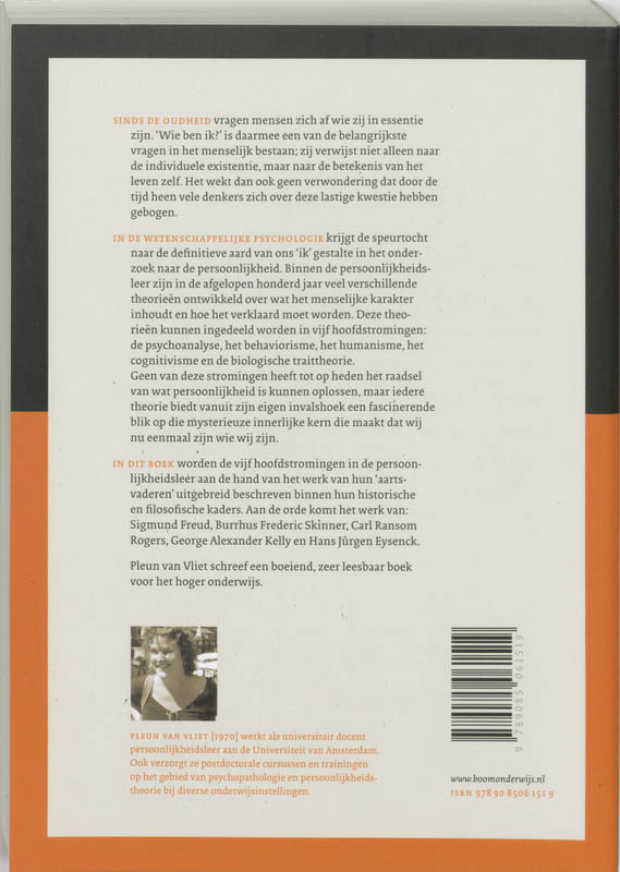 Achterkant van Wat drijft de mens?