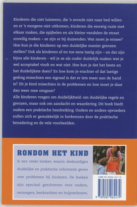 Achterkant van Kinderen vragen om duidelijkheid