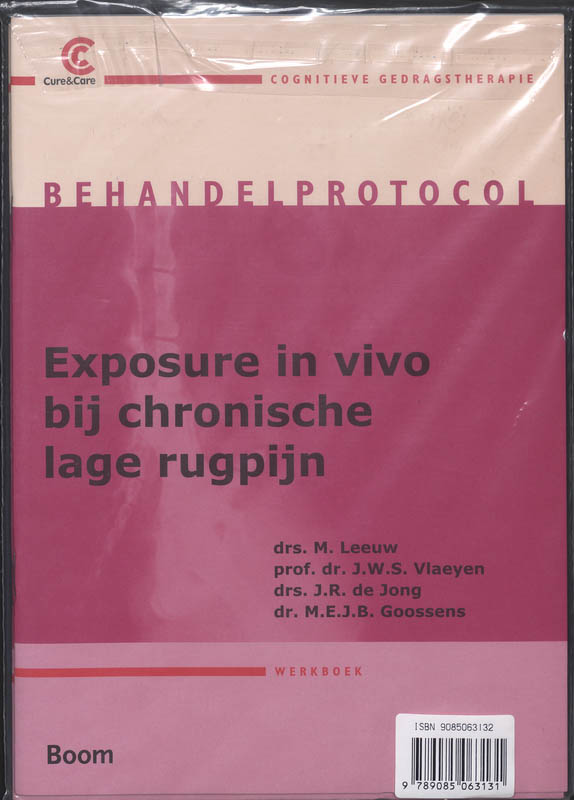 Achterkant van werkboek 3 ex