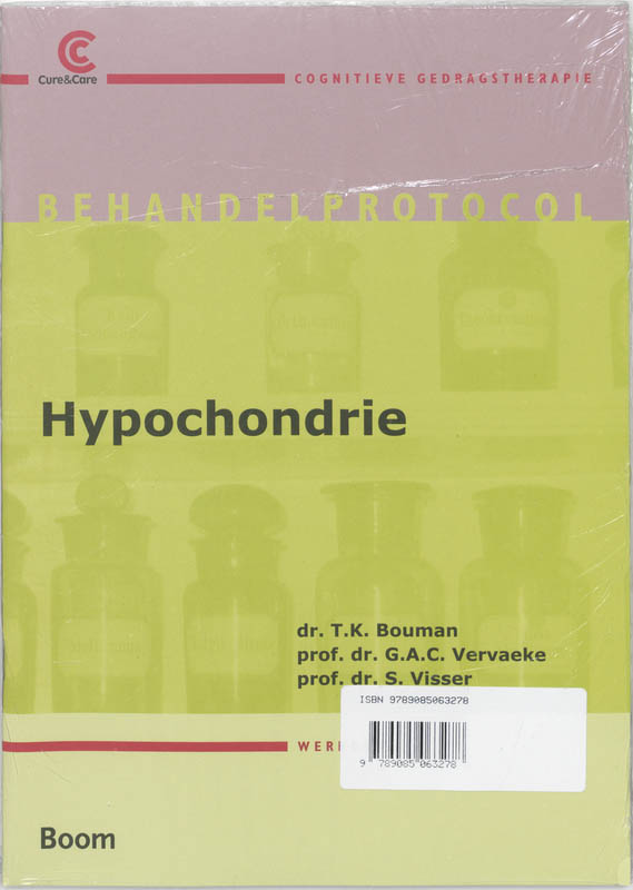 Achterkant van Behandelprotocol hypochondrie