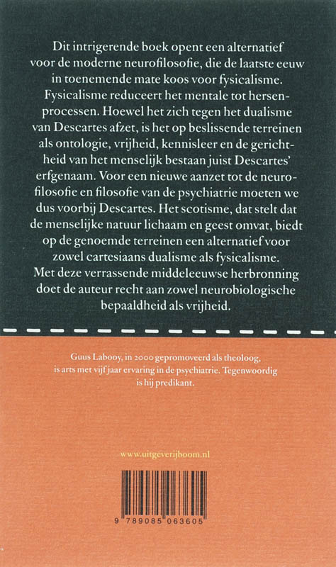 Achterkant van Waar geest is, is vrijheid