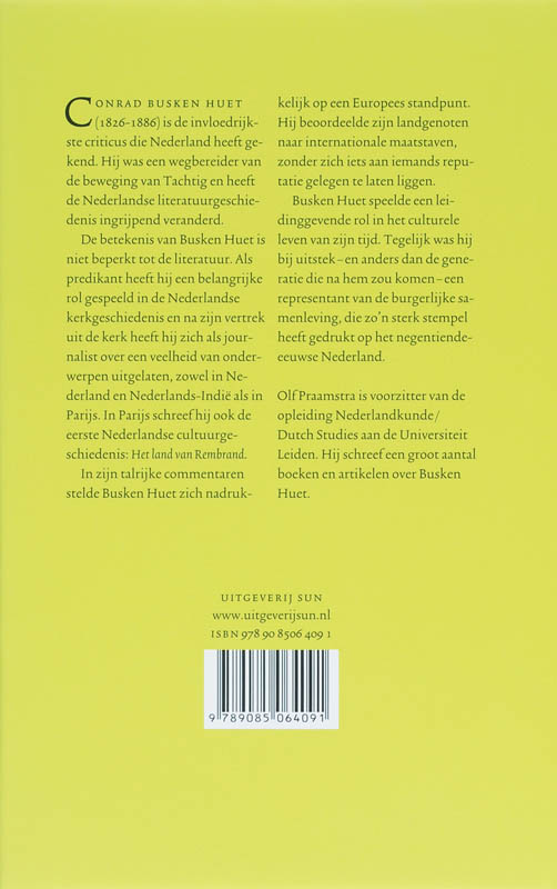 Achterkant van Busken Huet