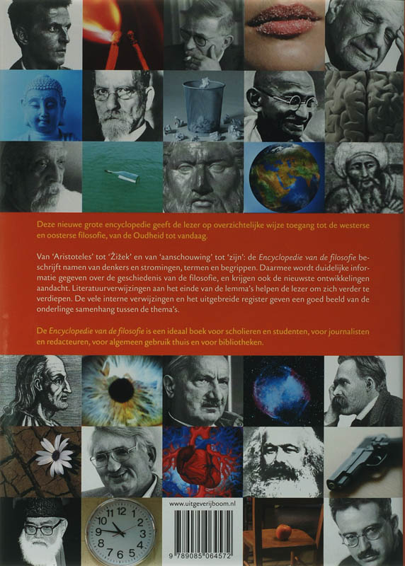 Achterkant van Encyclopedie van de filosofie