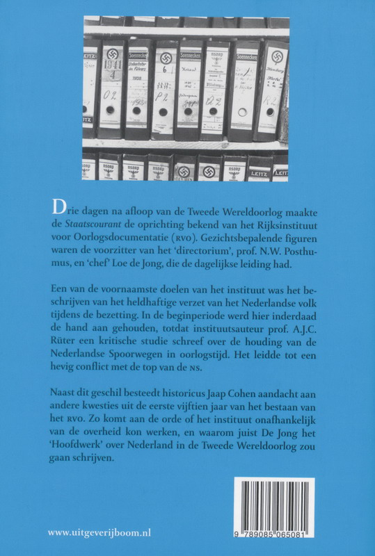 Achterkant van Het bewaren van de oorlog