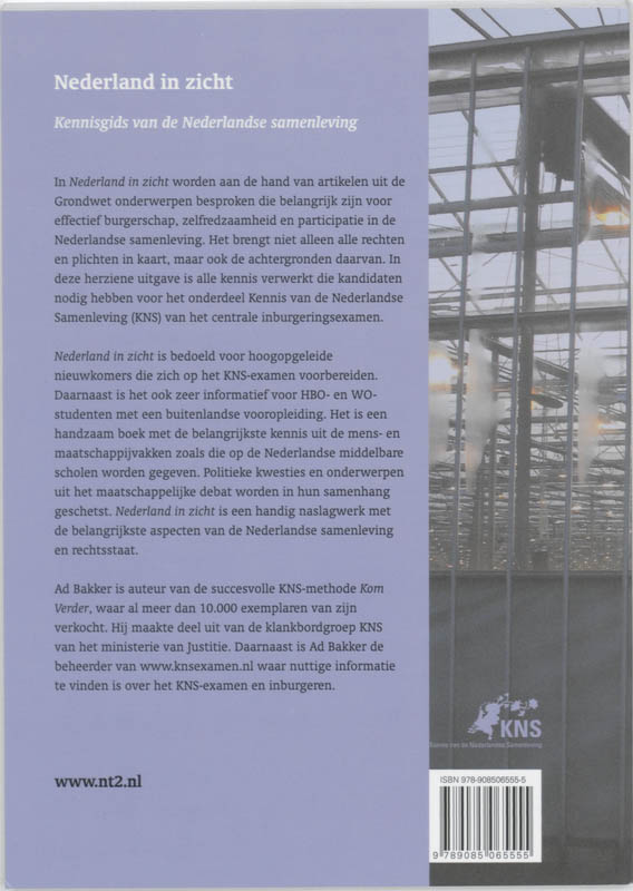 Achterkant van Nederland in zicht