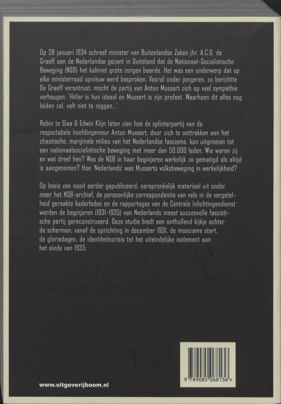 Achterkant van De NSB