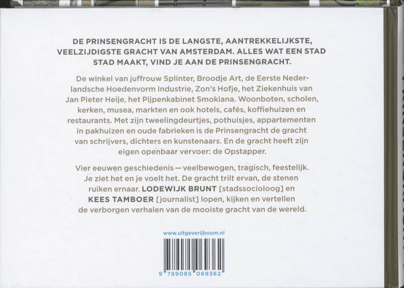 Achterkant van Prinsengracht