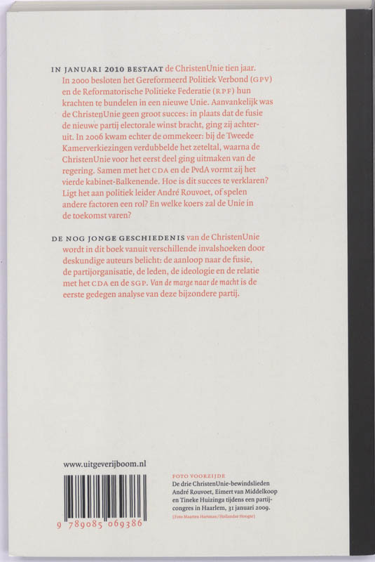 Achterkant van Van de marge naar de macht