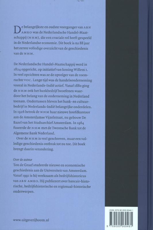 Achterkant van Voor handel en maatschappij