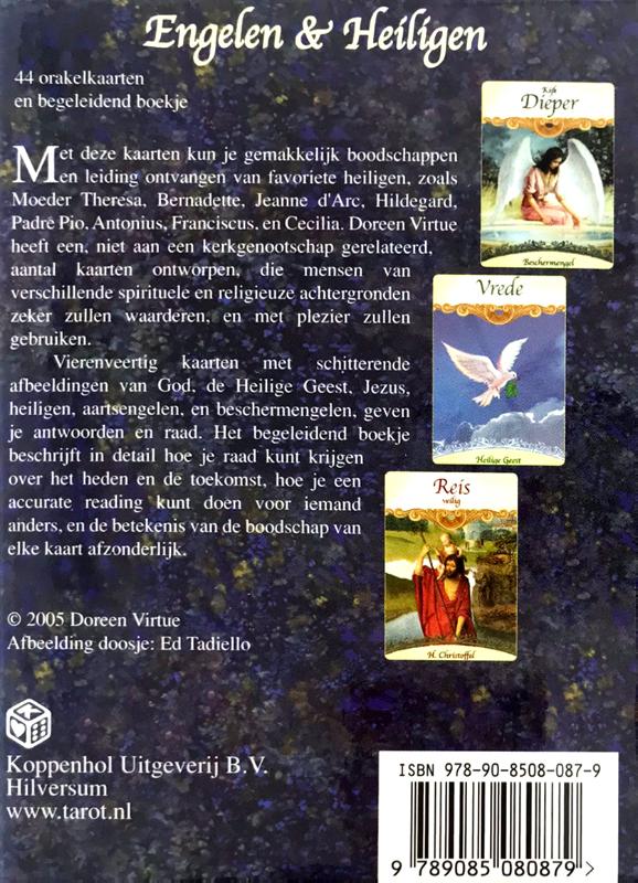 Achterkant van Engelen en Heiligen