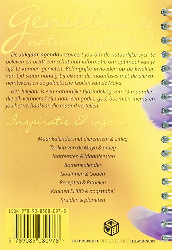 Achterkant van Agenda 2008