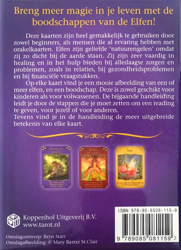 Achterkant van Magische boodschappen van de elfen