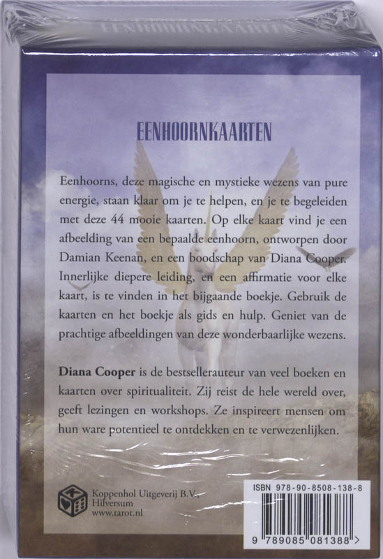 Achterkant van Eenhoornkaarten
