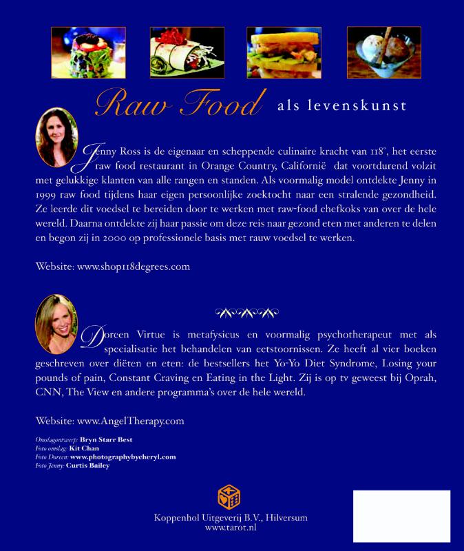 Achterkant van Raw food als levenskunst