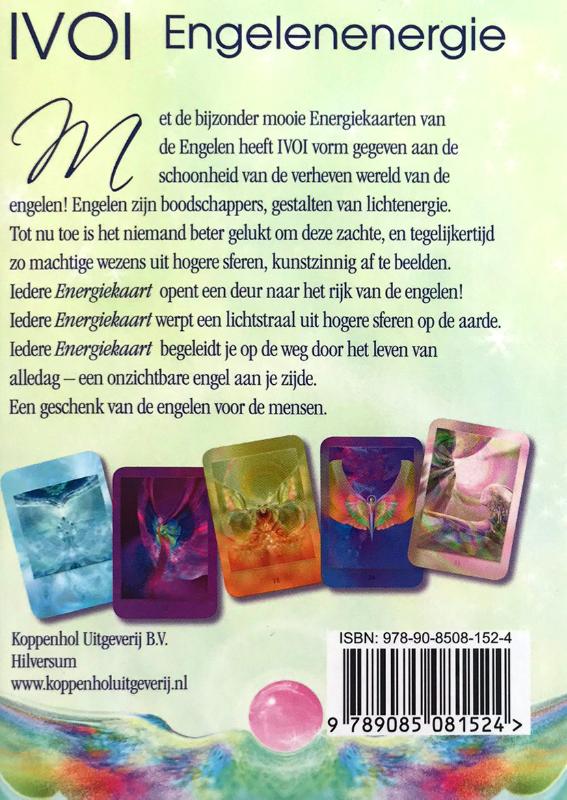 Achterkant van IVOI Engelenenergie Kaarten