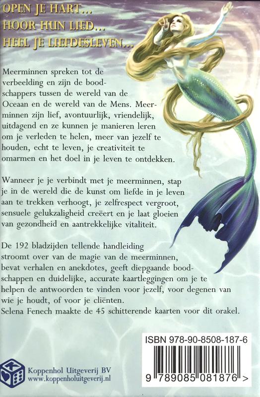 Achterkant van Orakel van de zeemeerminnen