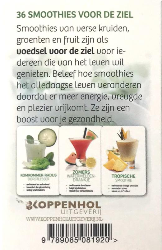 Achterkant van Smoothies voor de ziel