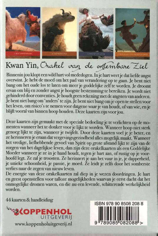 Achterkant van Kwan Yin