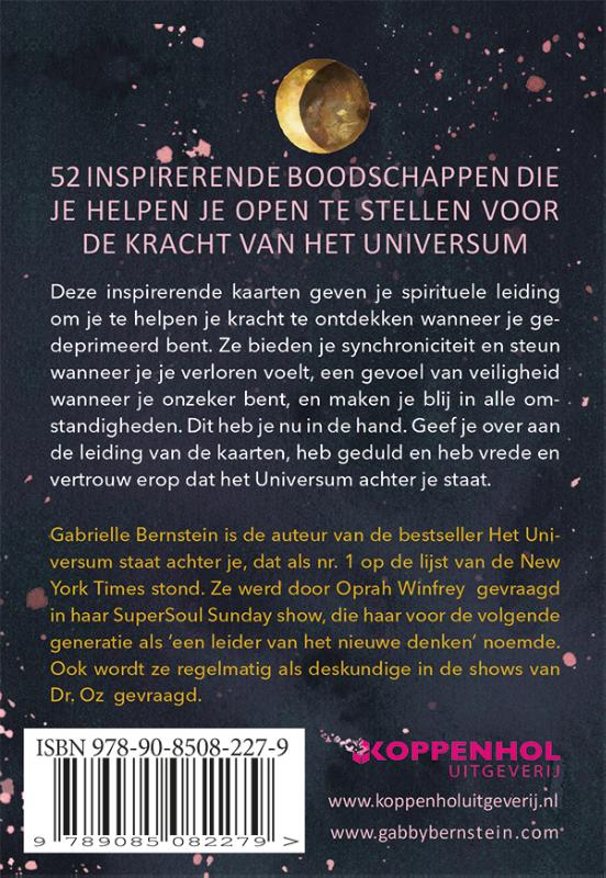 Achterkant van Het Universum staat achter je