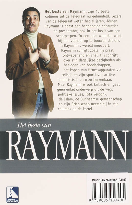 Achterkant van Het beste van Raymann