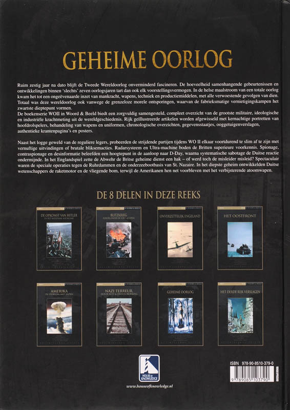 Achterkant van Geheime oorlog