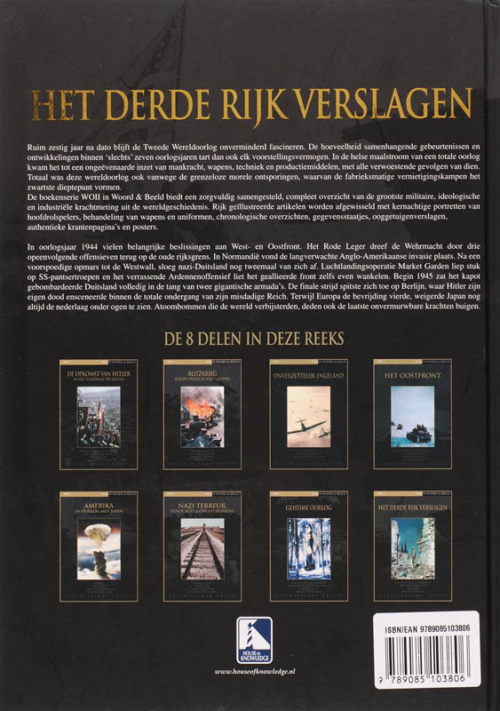 Achterkant van Het Derde Rijk verslagen