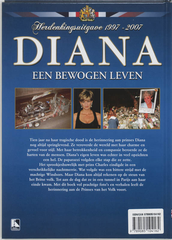 Achterkant van Diana
